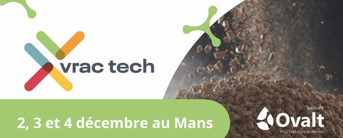 Ovalt et ses filiales au Vrac Tech 2025 : des solutions d’automatisation pour toute la chaîne de valeur du vrac industriel